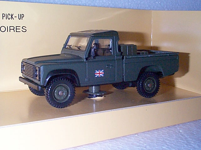 Land Rover Pick-Up Truck with Accessories