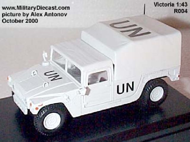 HUMMER CANVAS COVERED PICK-UP UNITED NATIONS