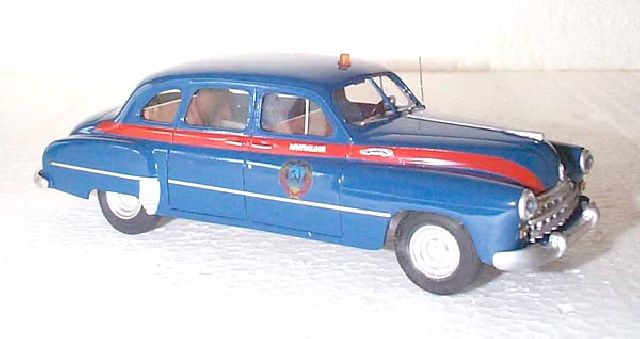 GAZ-12 (ZIM) Soviet Police 1954
