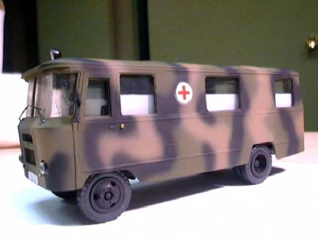 Kuban Military Ambulance Bus