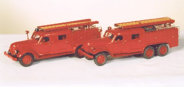 PMZ-15 Fire Truck on ZIS-151