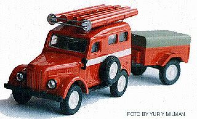 GAZ-69 Fire-Fighting with trailer