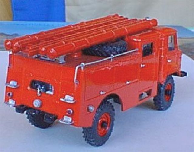 Fire-Engine on GAZ-66 4x4 chassis