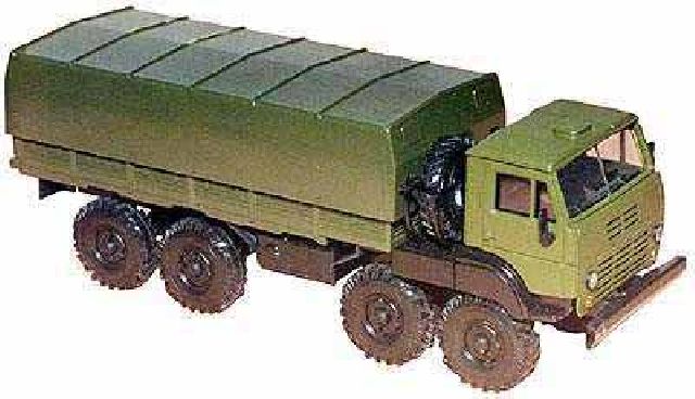 Ural-5323 8x8 Army Cargo truck