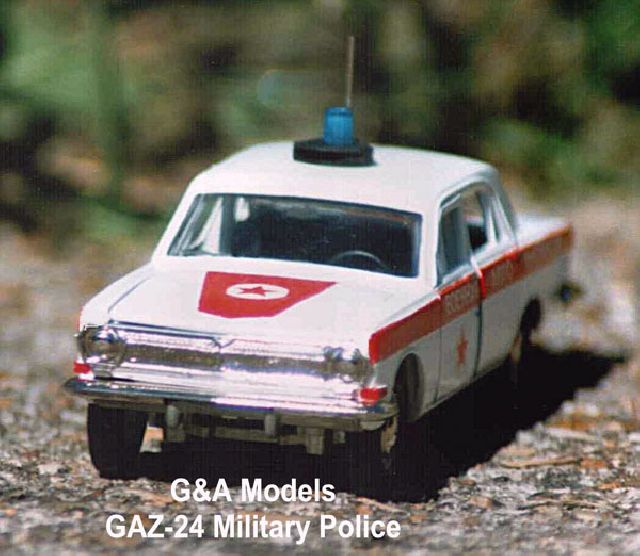 GAZ 24 VOLGA Military Police