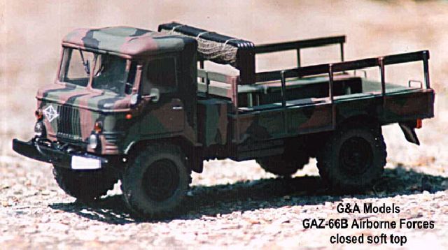 GAZ 66B Airborn camouflage