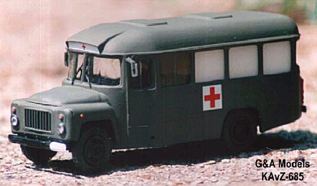 KAvZ 685 (plastic) Military Ambulance
