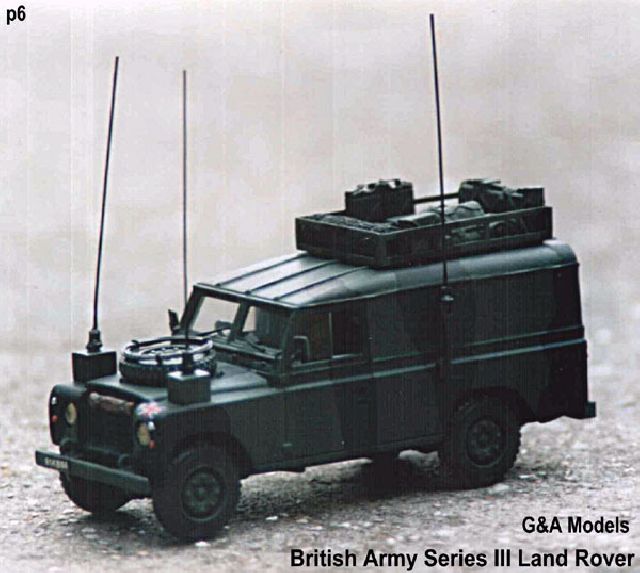 Land Rover 109 British Army