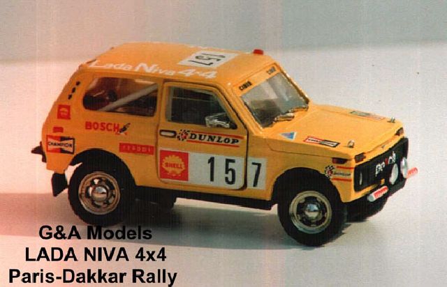 VAZ-2121 Niva Rally Paris-Dakkar