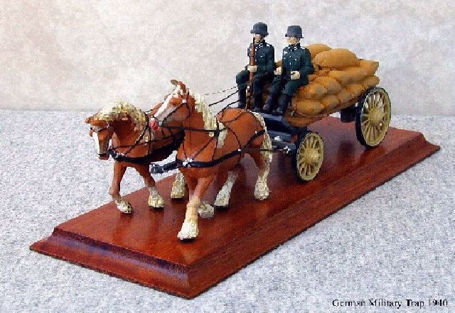 German Horse-Driven Military Cart