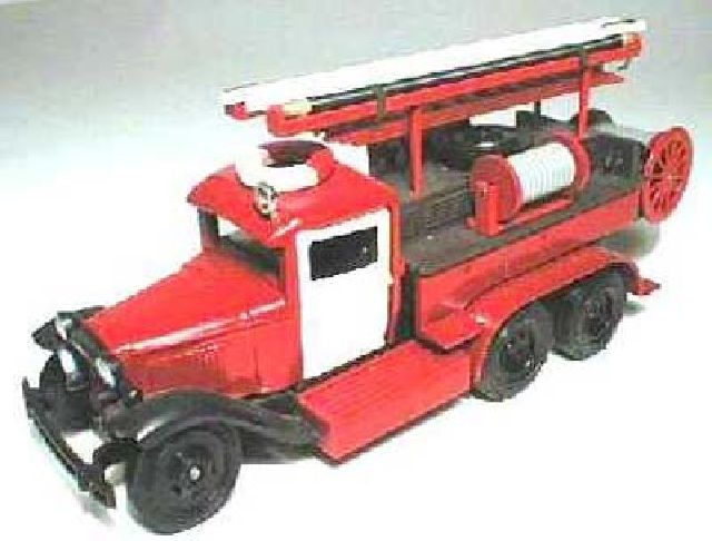 Fire-Engine PMG-1 on GAZ-AAA 6x4 Chassis