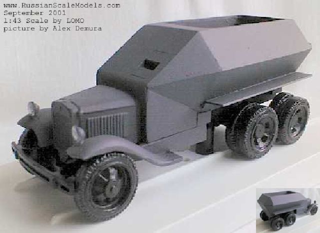 German Armored car on GAZ-AAA Chassis