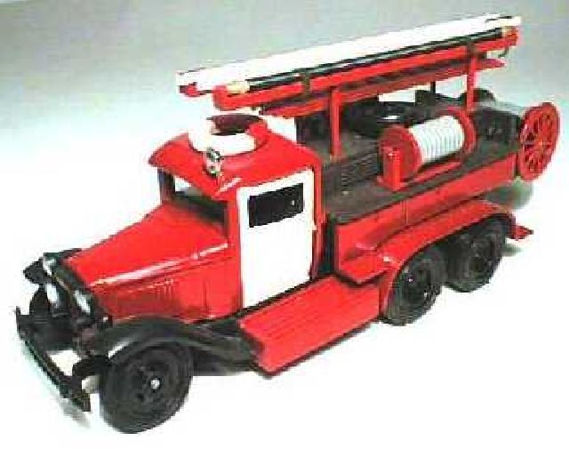 Fire Pump on GAZ-AAA chassis