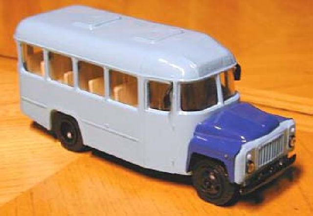 KAvZ-3270 City Bus White-Blue