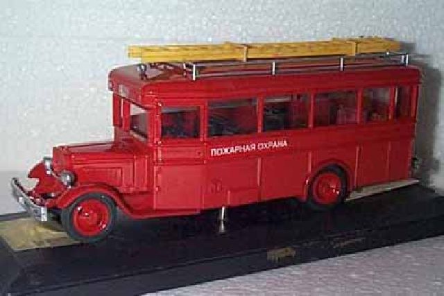 1938 ZIS-8 Fire-Brigade Bus