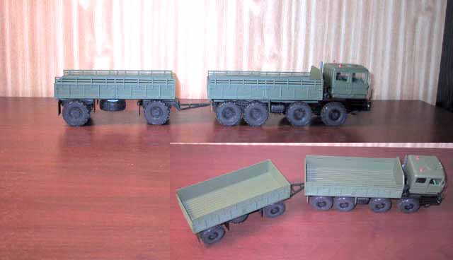 MZKT-742953A Heavy Truck with Trailer