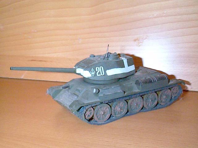 T-34-85 #20 Handpainted