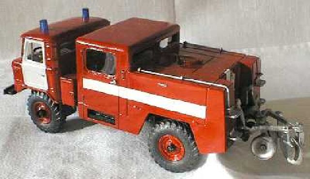 Fire-Engine on GAZ-66 Chassis