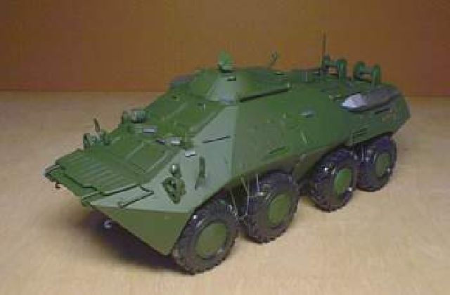 Command Vehicle P-240 ZENIT-B on BTR-80 Chassis