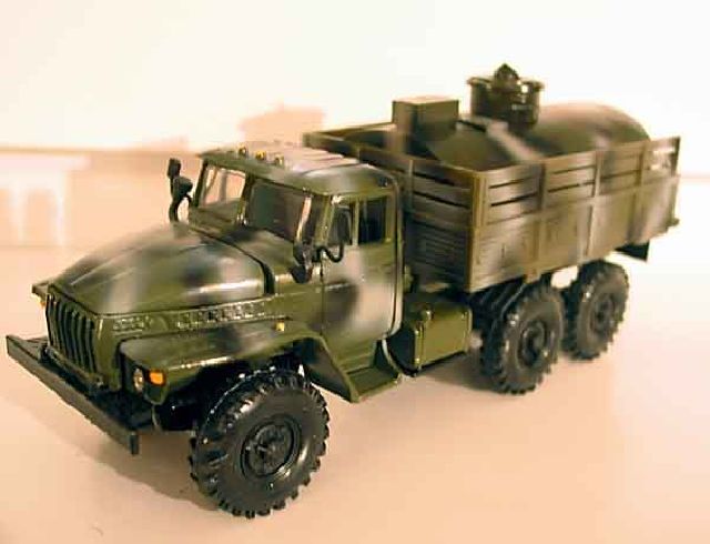 Ural-4320 Cargo with Water/Fuel Tank in Cargo Area