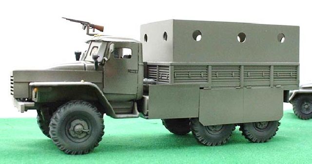 Ural-4320 Armed and Armored