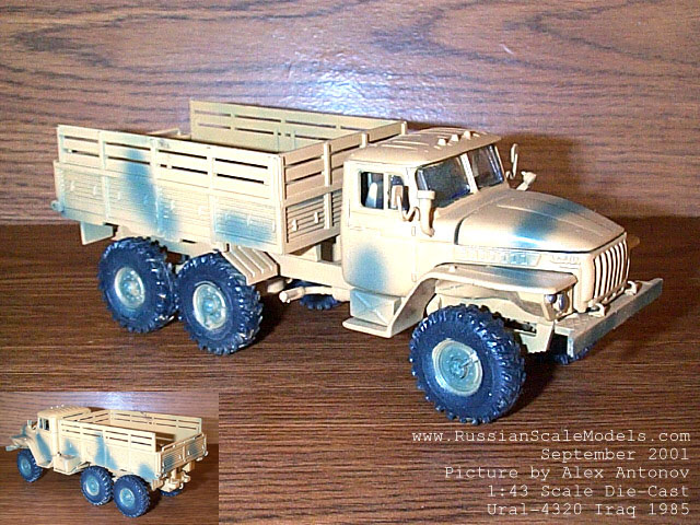 Ural-4320 6x6 Truck Iraqi Army 1985