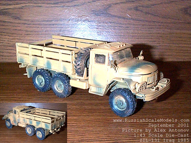 ZIL-131 6x6 Truck Iraqi Army 1985
