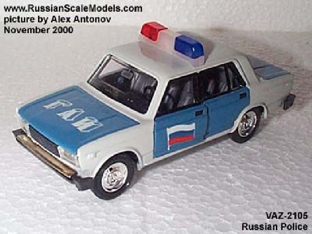 VAZ-2105 LADA Russian Police