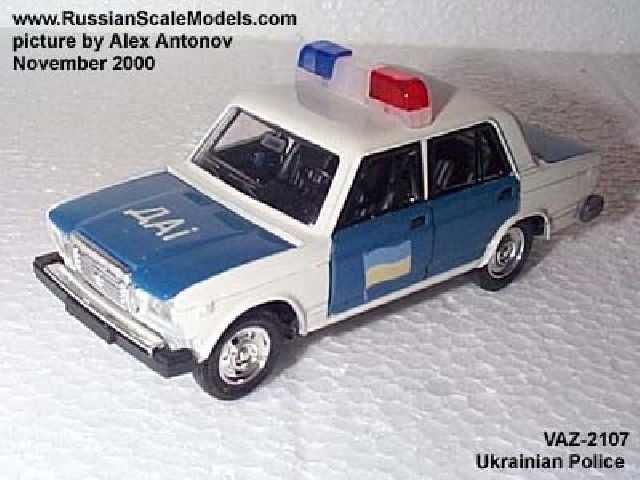 VAZ-2107 LADA Ukrainian Police