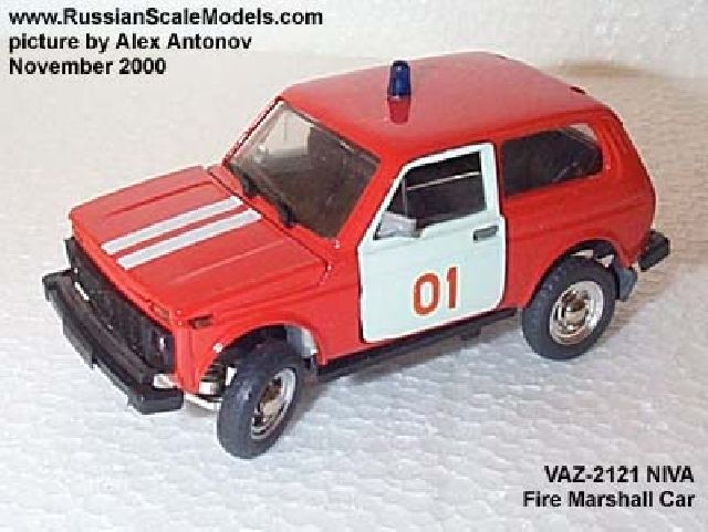 VAZ-2121 LADA NIVA Fire Marshall