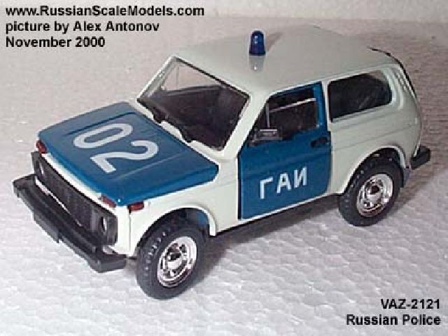 VAZ-2121 LADA NIVA Russian Police