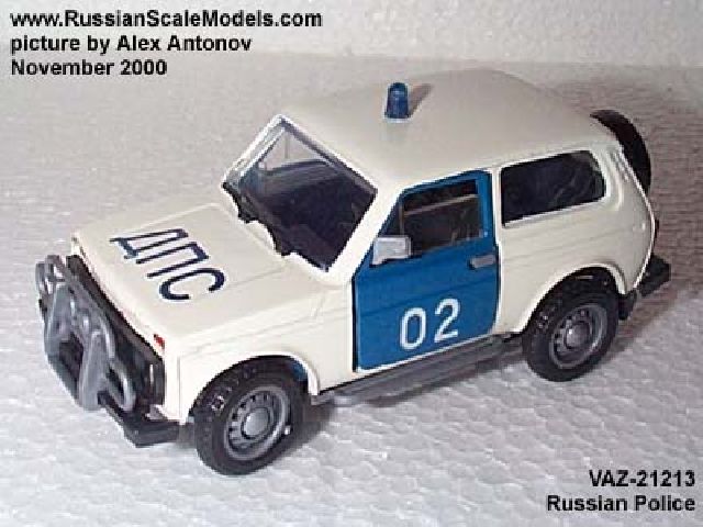VAZ-21213 LADA NIVA Russian Police