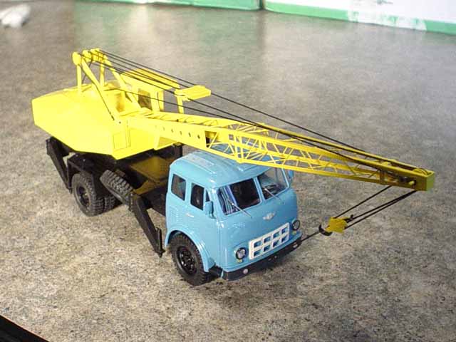 MAZ-504 KS-2561L 6.3 Ton Crane