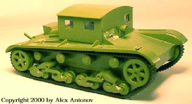 1934 Soviet T-26T Tank Retriever on T-26 Chassis