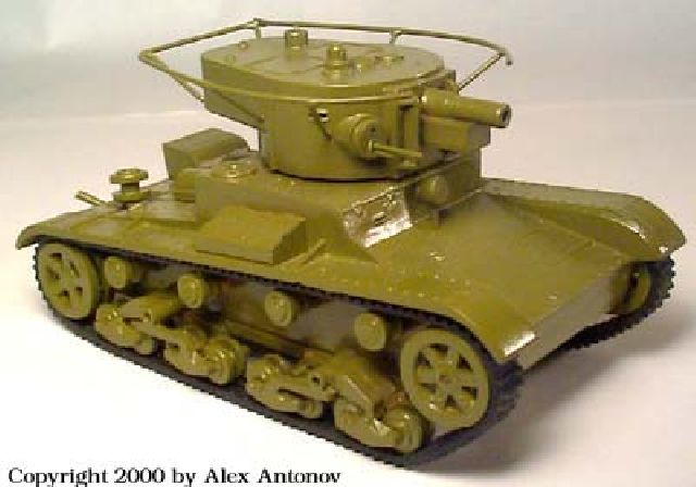 1935 Soviet T-26 Light Command Tank