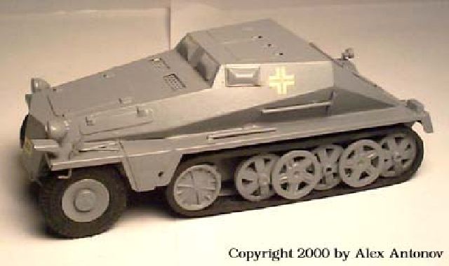 1941 German Sd.Kfz.252 Demag D7P Armored Personnel