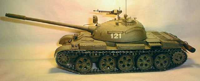 1955 T-54A #121 Soviet Army