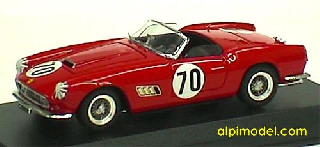 Ferrari 250 Spider Cal. Sebring '59 Ginther-Hively