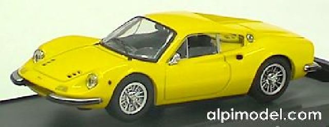 Ferrari Dino 246 Street 1967 (yellow)