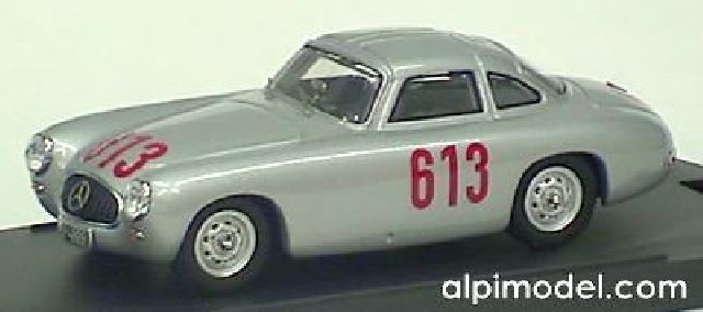 Mercedes 300 SL Coupe? Mille Miglia 1952 car n?61