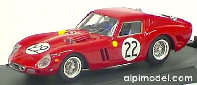 Ferrari 250 GTO Le Mans 1962 Elde-Beurlys