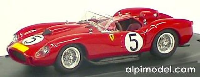 Ferrari 250 TR Prototype Nurburgring 1958 Luigi Mu