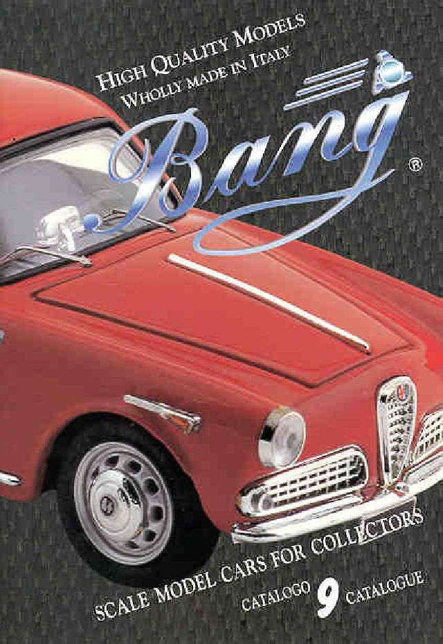 Catalog Bang Models #9 1999 catalog 72pps