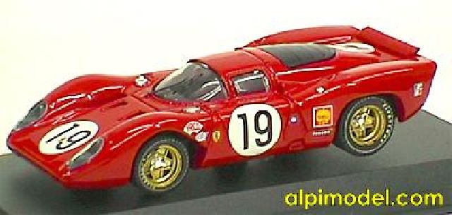 Ferrari 312 P Coup? Le Mans '69 Amon-Schetty