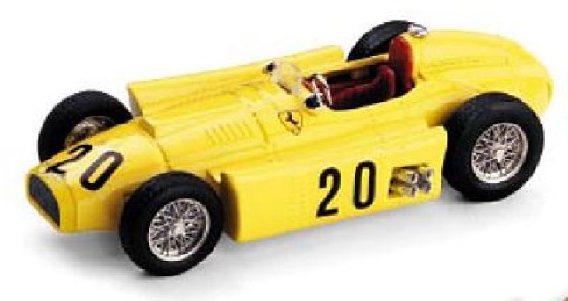 Ferrari D50 GP Belgium 1956 6th Andre Pilette Team