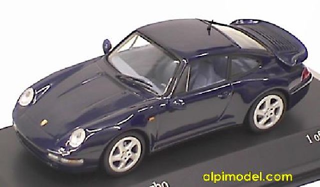 Porsche 911 Turbo 1995 (blue met)