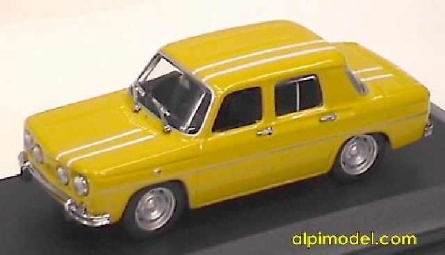 Renault 8 Gordini 1964-1968 (yellow)