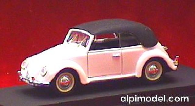 Volkswagen Beetle cabriolet closed 1950